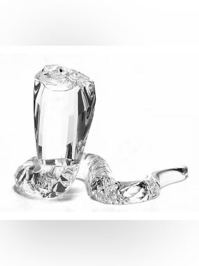 Swarovski Crystal Cobra Collectible New In Box #243979